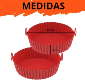 assadeira de silicone para airfryer